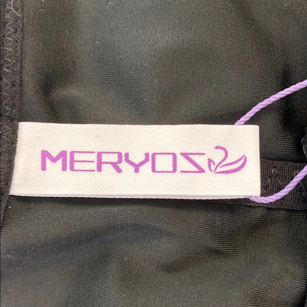 NWT Meryos Chic Black Shapewear   Bodysuit - Picture 3 of 13